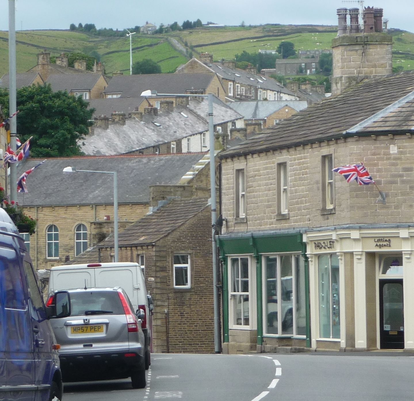 Barnoldswick near Lower Green Hill Holiday Park